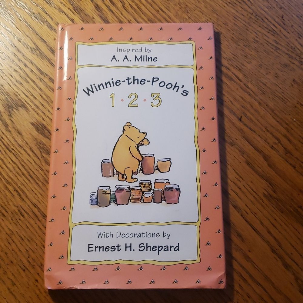 A.A. Milne Winnie-the-Pooh 1-2-3 Board Book – Classic Counting, Toddler Gift‎